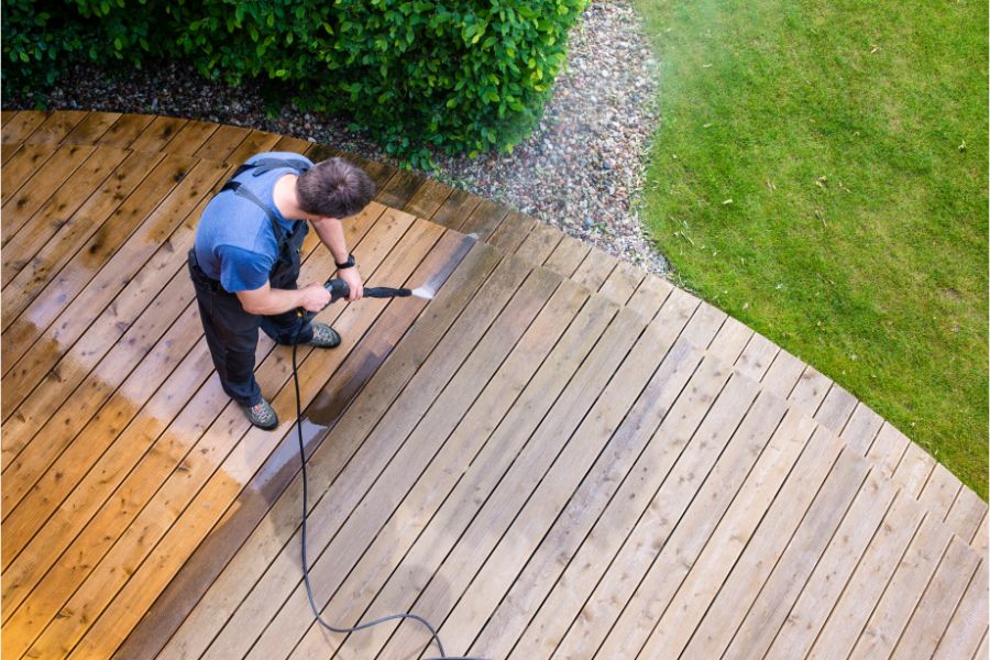 Deck Cleaning From Coastal Breeze Softwash